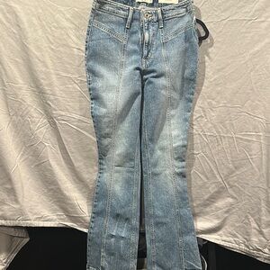 Maurices Light Blue Wide Leg Jeans